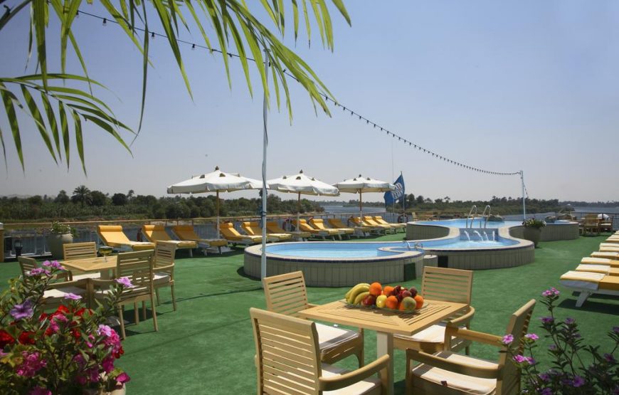 Nile Cruise program, Aswan to Luxor, 3 nights, 4 days, 5 stars deluxe
